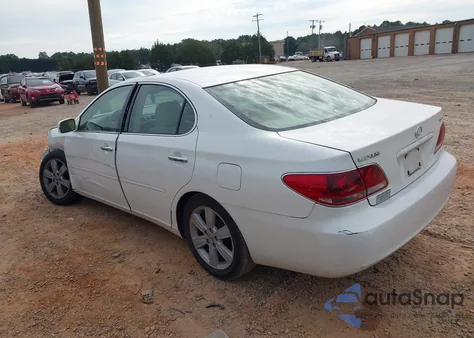 2005 Lexus Es 330 из США, поврежденный, VIN JTHBA30G655105283